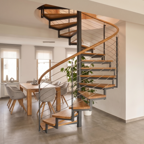 fuchs treppen spindeltreppe eiche blockverleimt geoelt gelaender typ denver