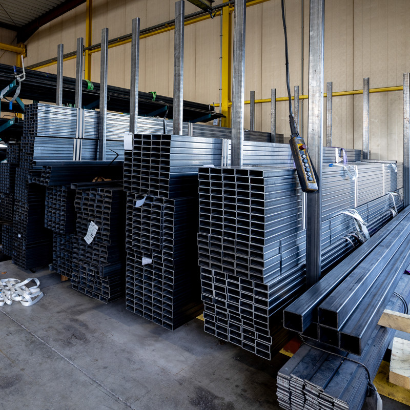 fuchs treppen stahlbau lager rechteckrohre stahlprofile werkstatt