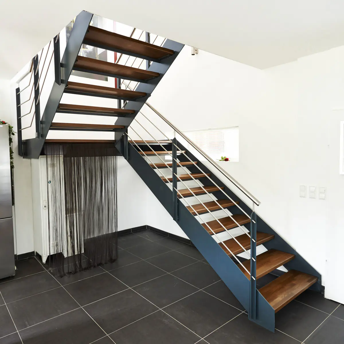 fuchs treppen flachstahltreppe buche kv gebeizt boston