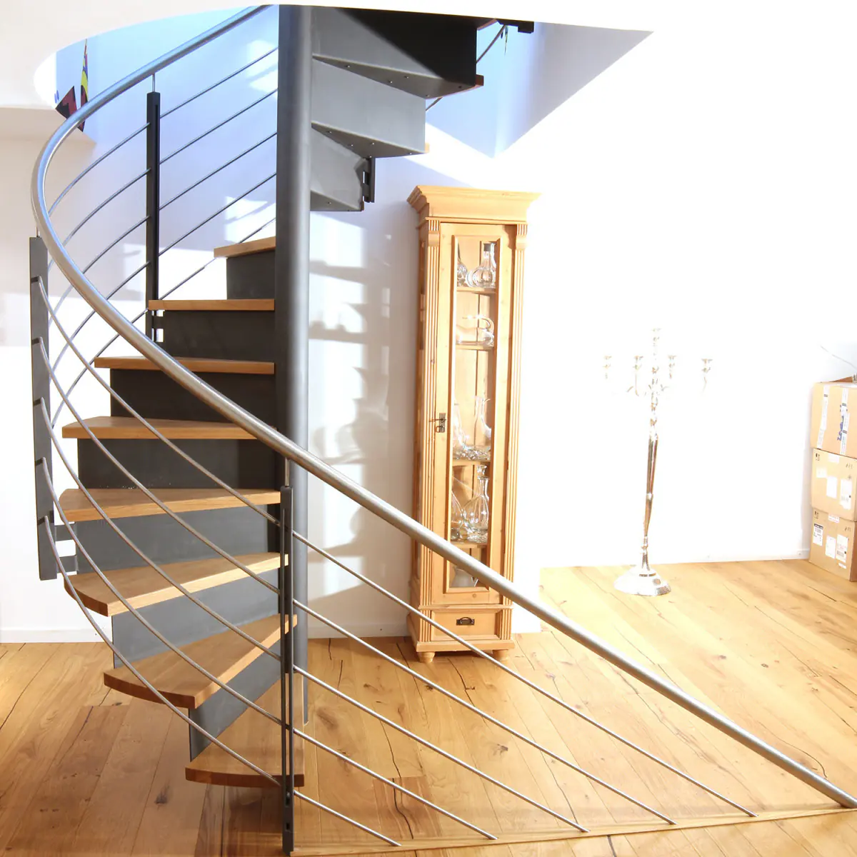 fuchs treppen spindeltreppe faltwerk eiche block geoelt altana