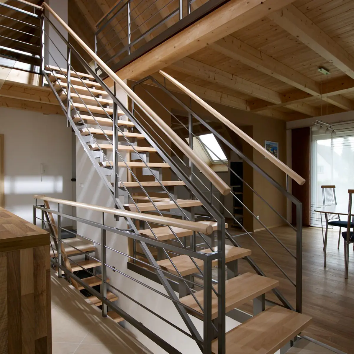 fuchs treppen zweiholmtreppe eiche kv lackiert bonn