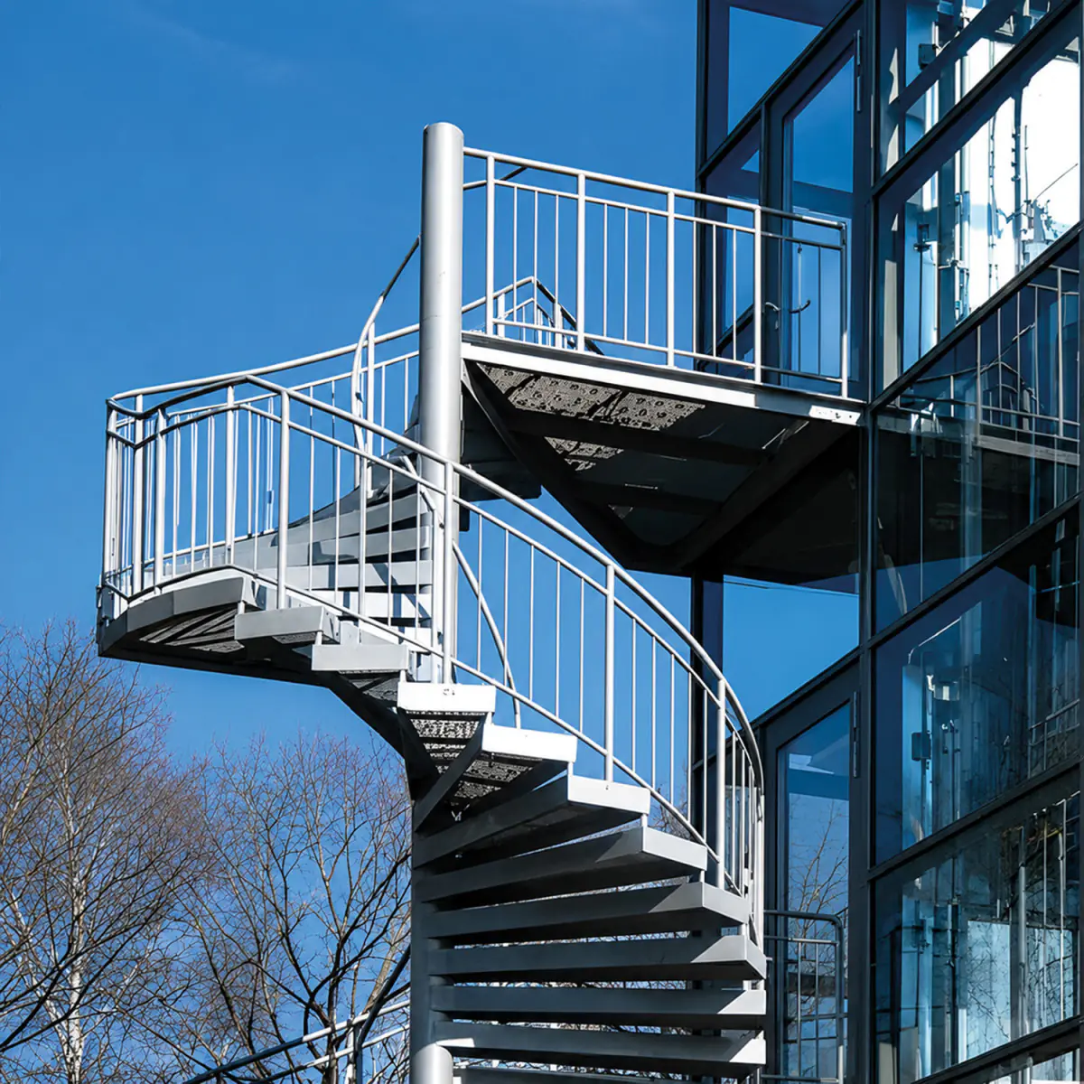 fuchs treppen aussentreppen spindeltreppe rundstahlgelaender
