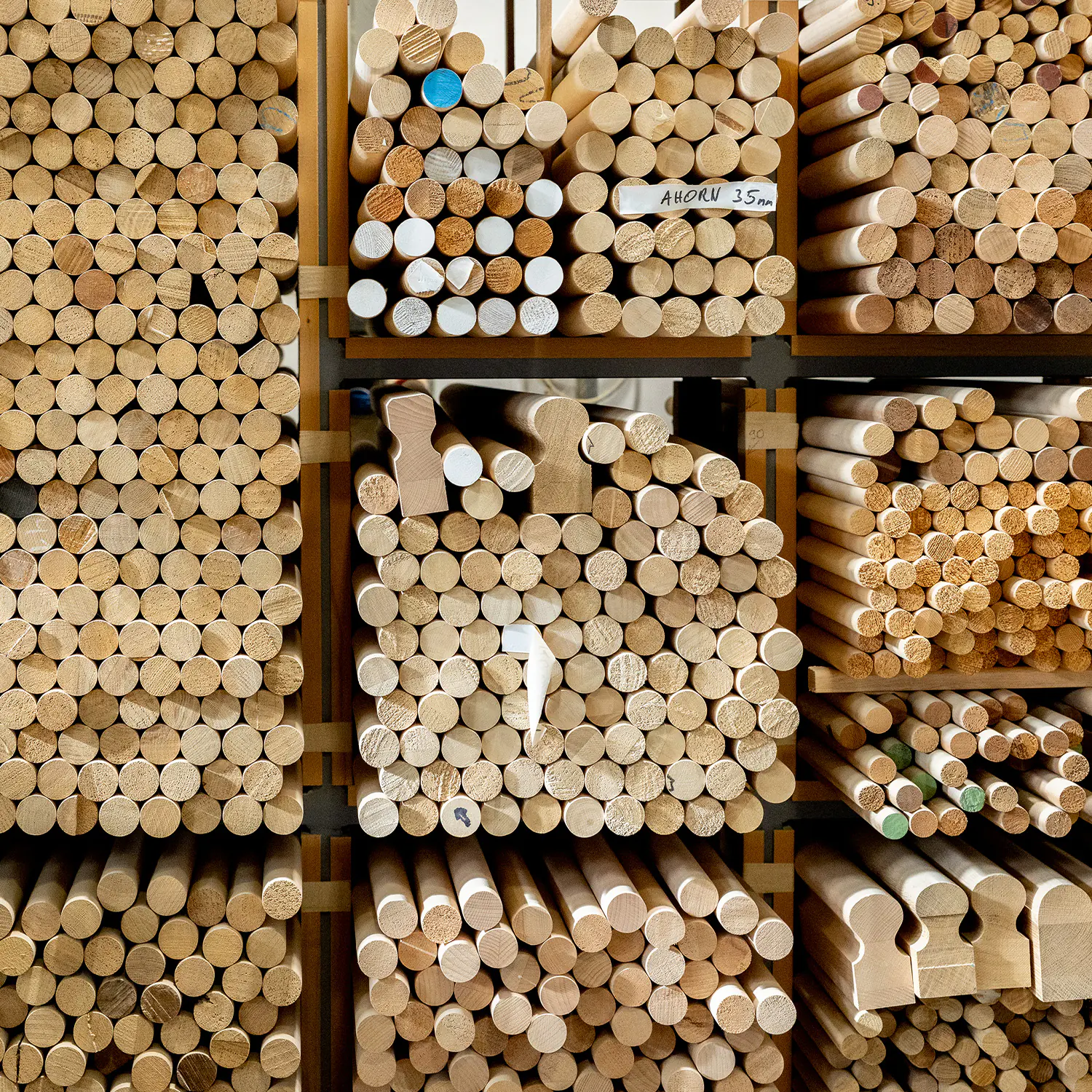 fuchs treppen holztreppe handlaufprofile rundstaebe holzlager werkstatt