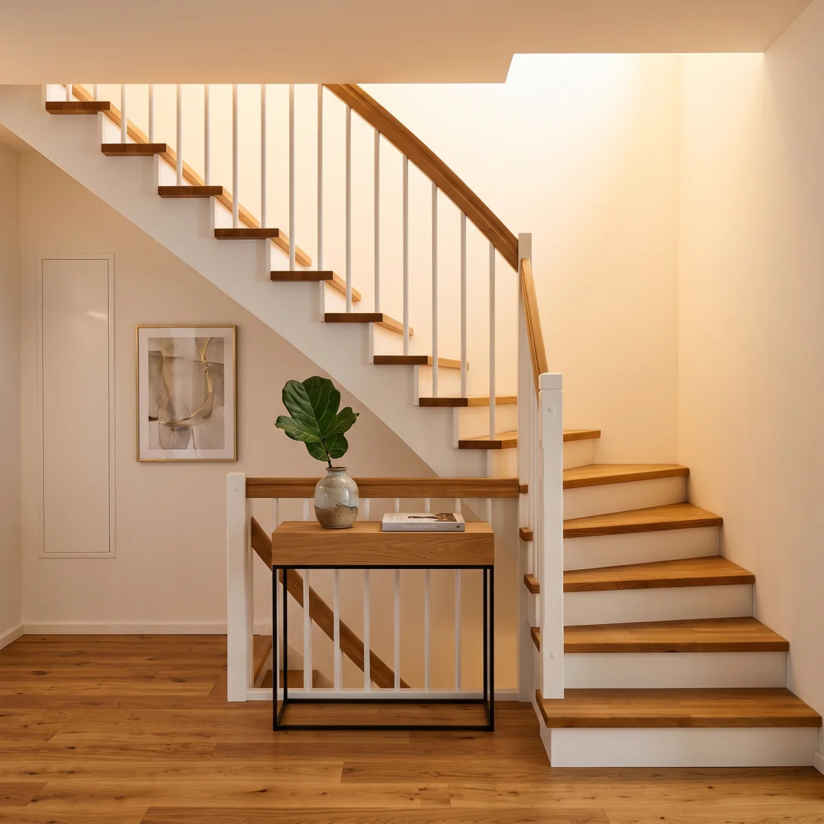 fuchs treppen holzwangentreppe casa eiche keilgezinkt
