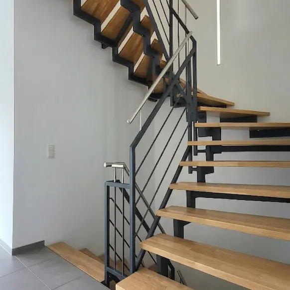 fuchs treppen zweiholmtreppe eiche keilgezinkt bonn koeln