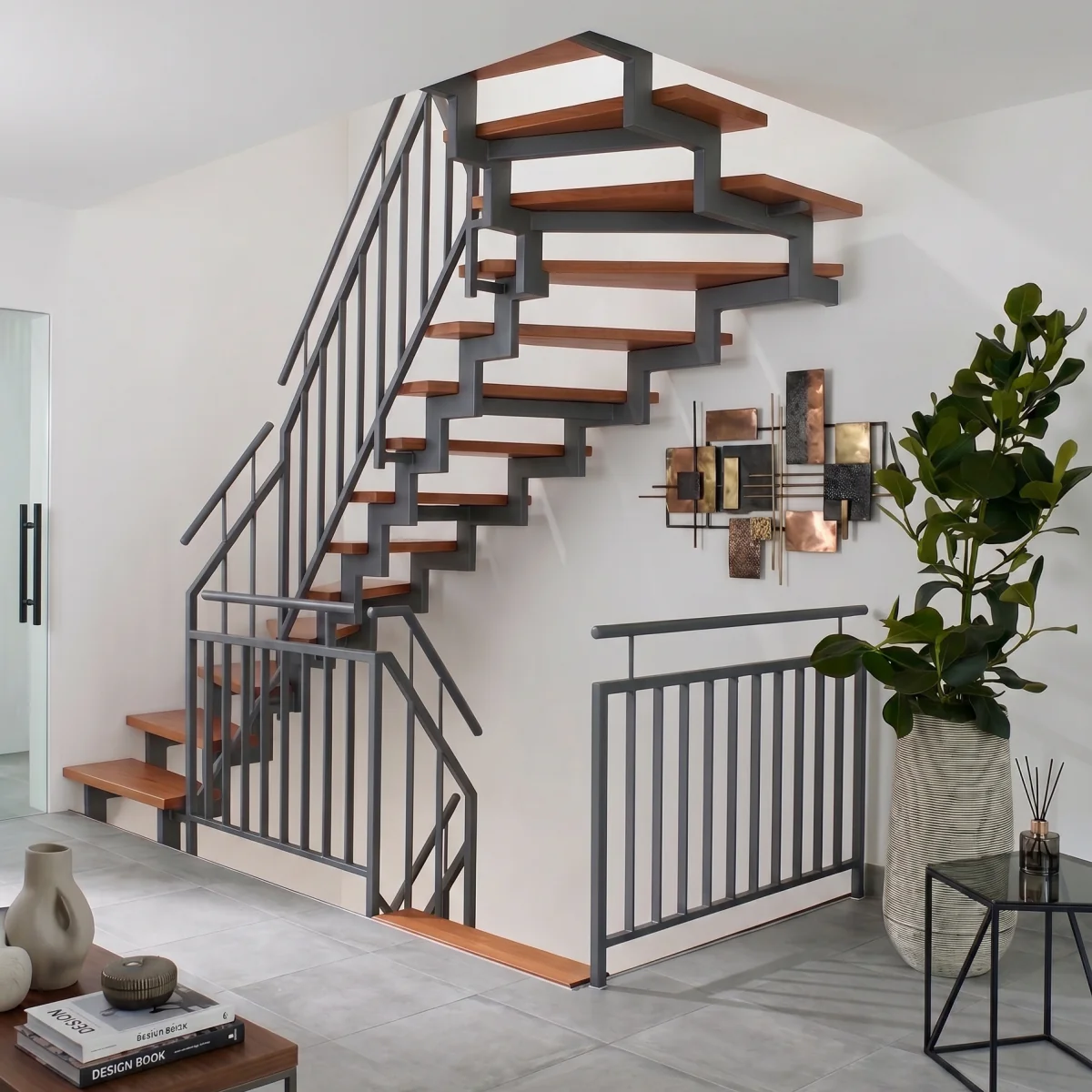 fuchs treppen zweiholmtreppe kirschbaum keilgezinkt koeln