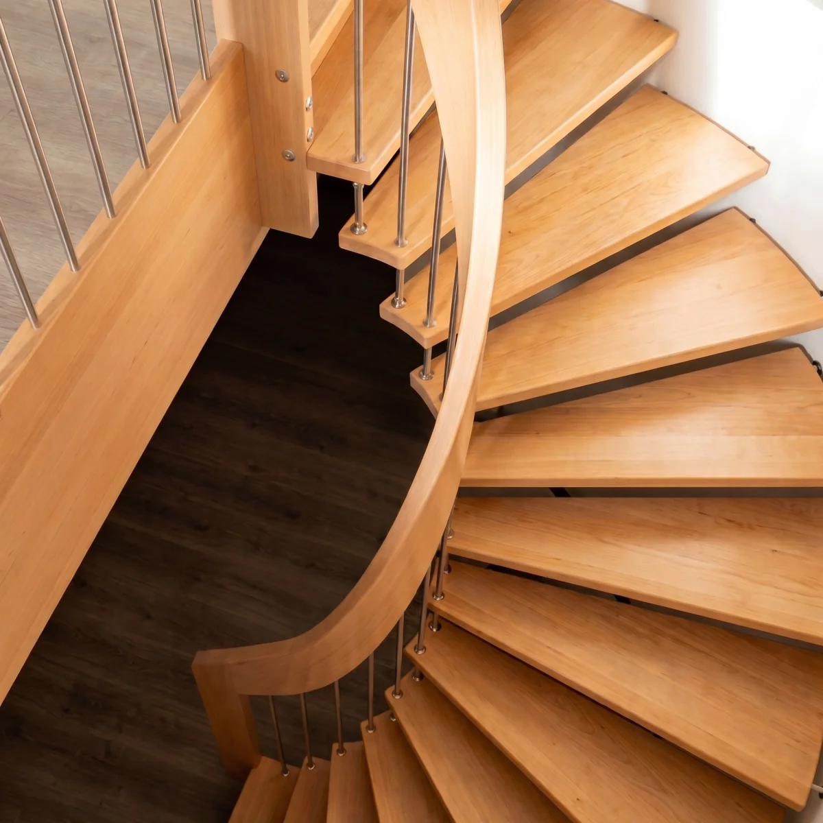 fuchs treppen freitragende treppe plana esche blockverleimt